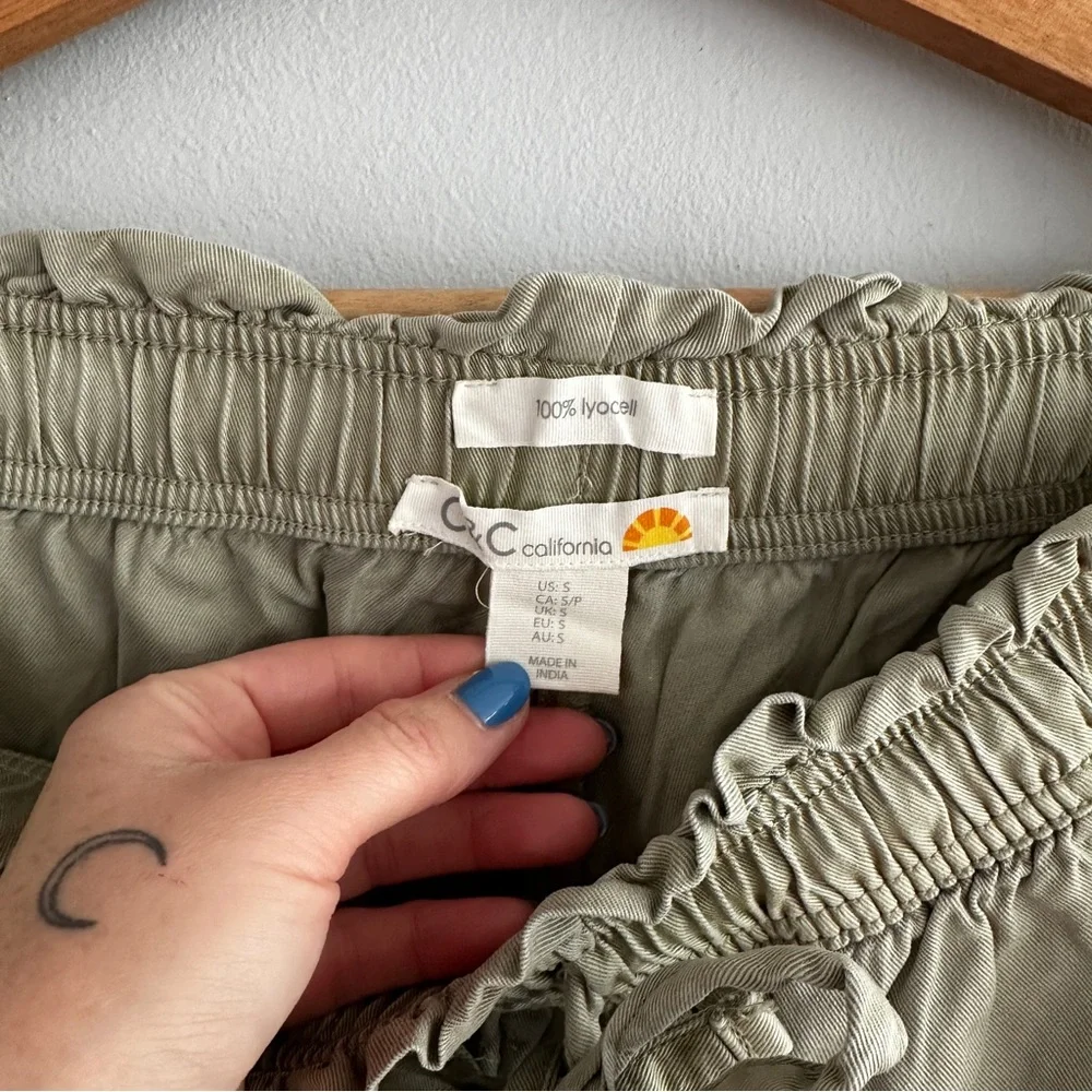 C&C CALIFORNIA > Drawstring Shorts - Picture 2 of 5
